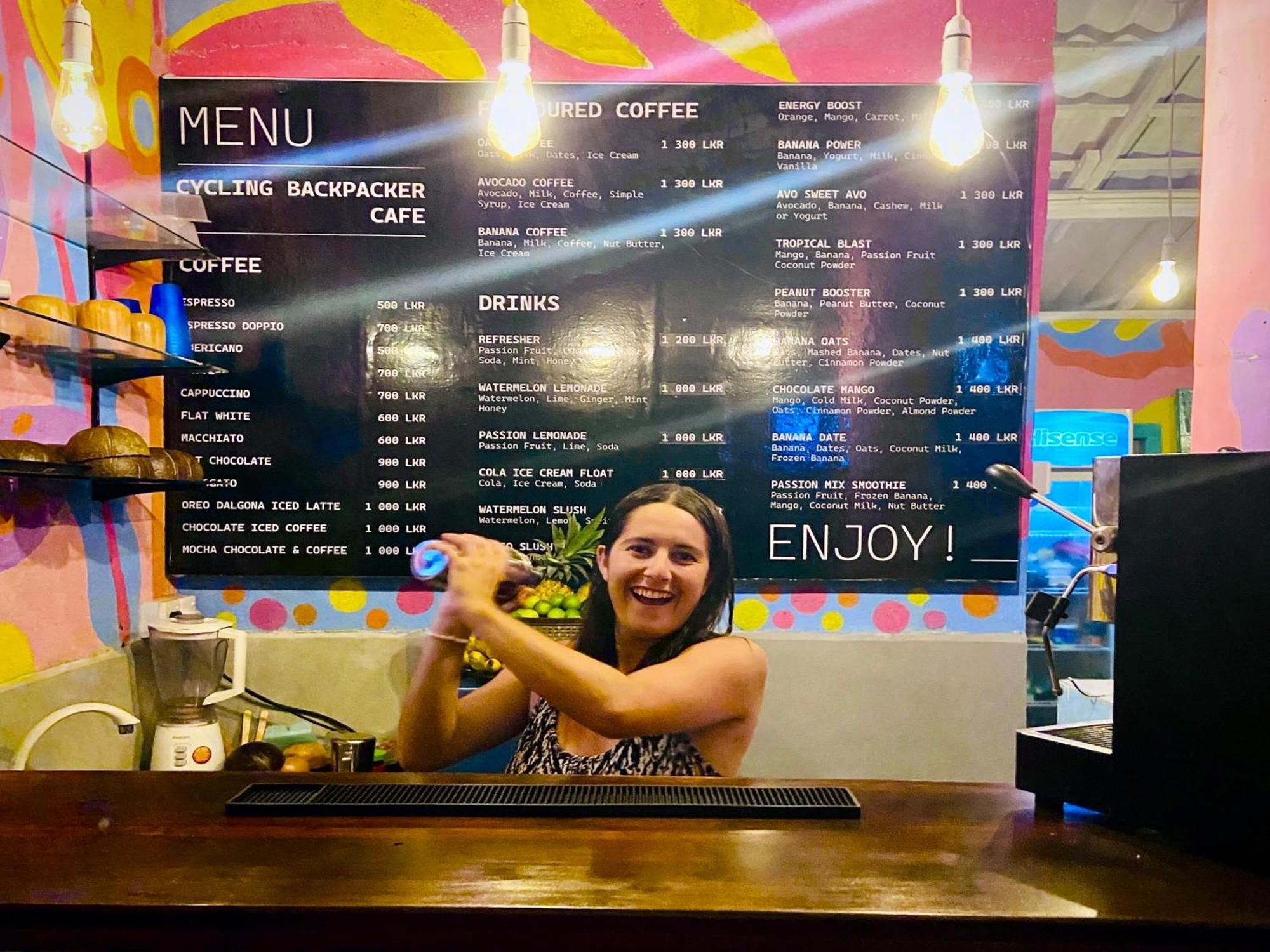Cycling Backpacker Hostel & Cafe Unawatuna Eksteriør billede