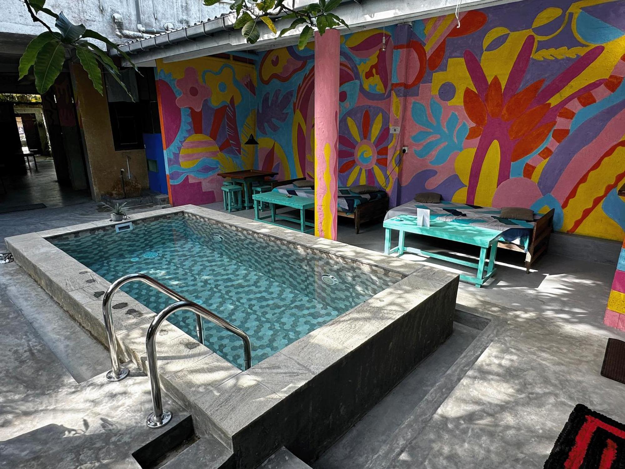 Cycling Backpacker Hostel & Cafe Unawatuna Eksteriør billede